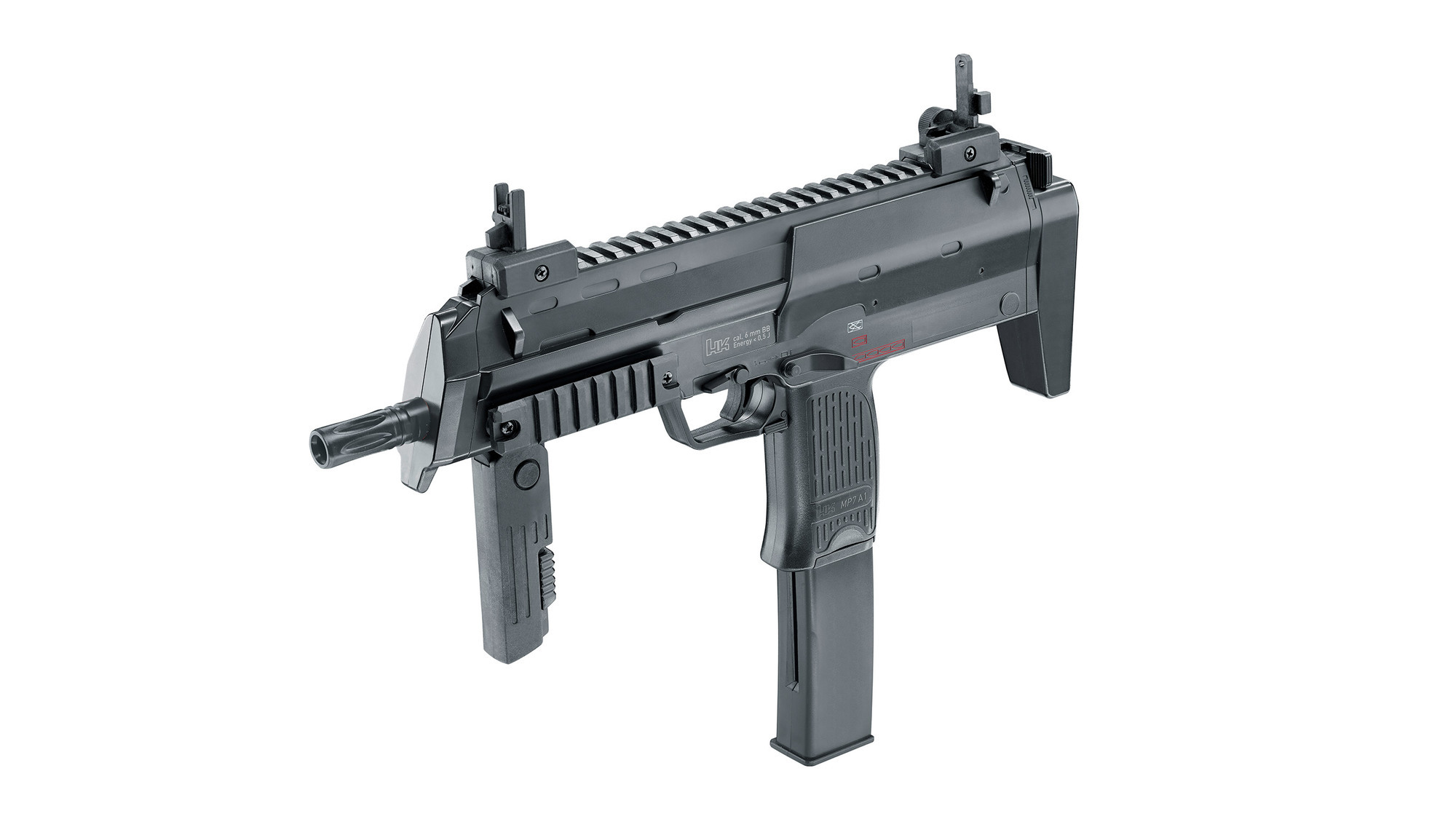 Products » Airsoft » Spring Operated » 2.6486 » MP7 A1 » www.umarex.com