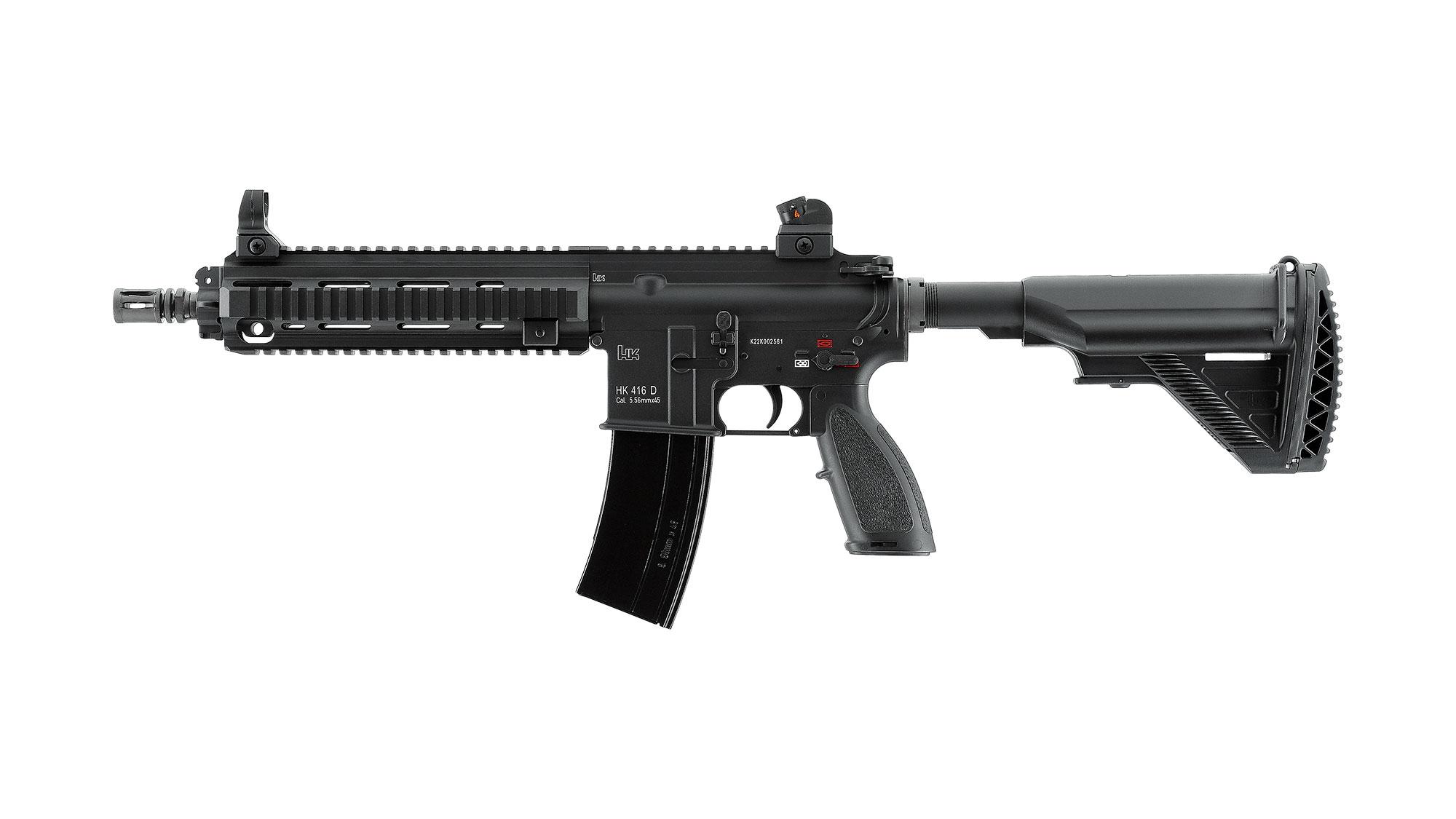 Products » Airsoft » Gas » 2.6530 » HK416 D » www.umarex.com